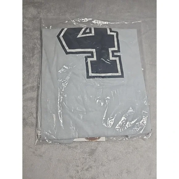 Dak Prescott #4 Dallas Cowboys Nike T Shirt Mens Gray Salute To Service NFL NWT - Picture 5 of 5